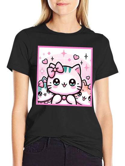 Cute Kawaii Kitten T-Shirt