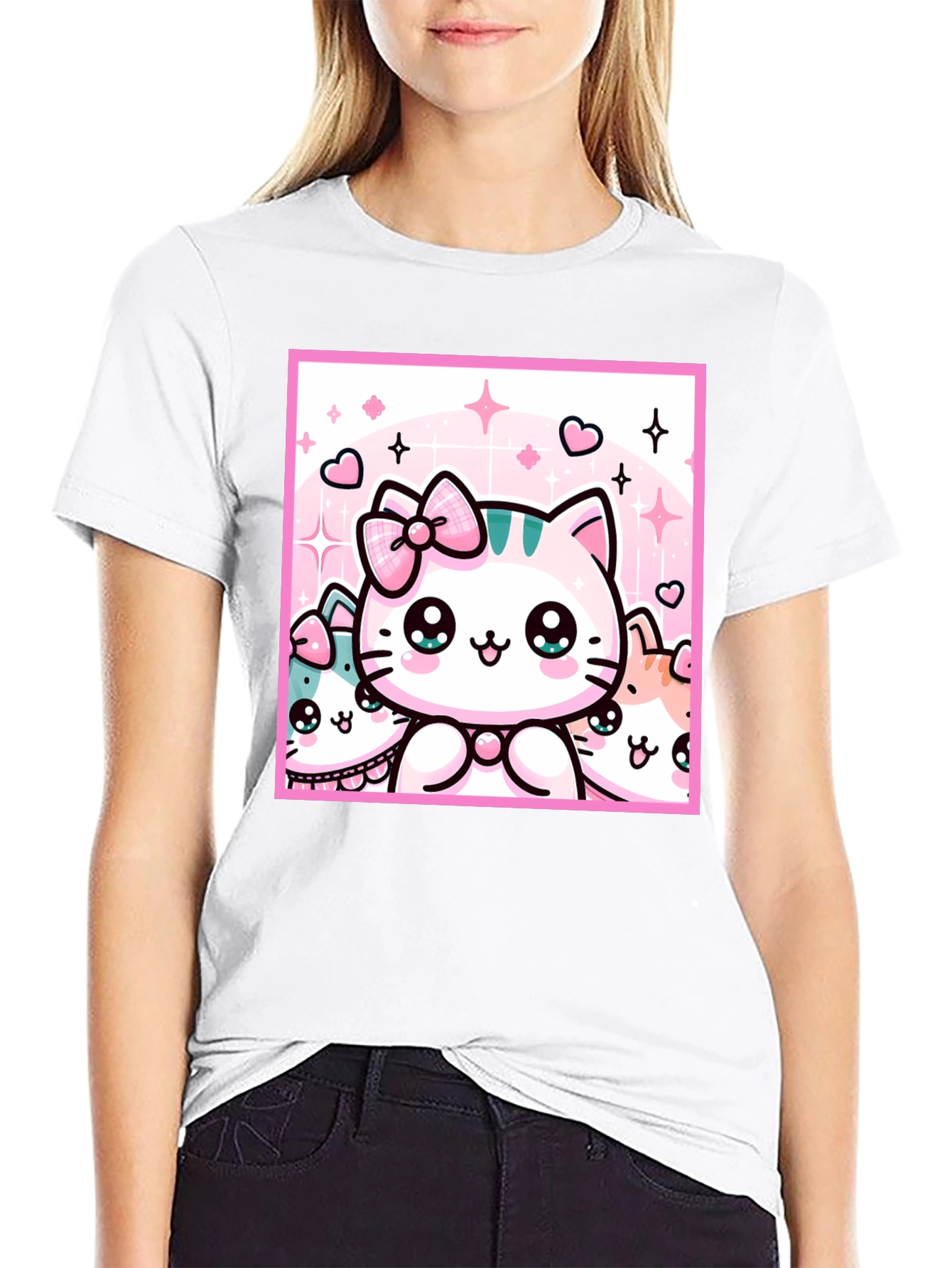 Cute Kawaii Kitten T-Shirt