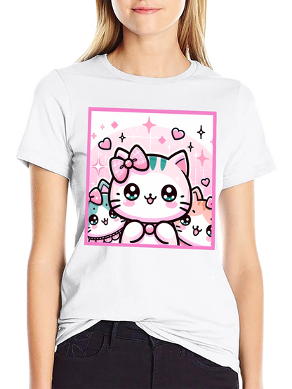 Cute Kawaii Kitten T-Shirt