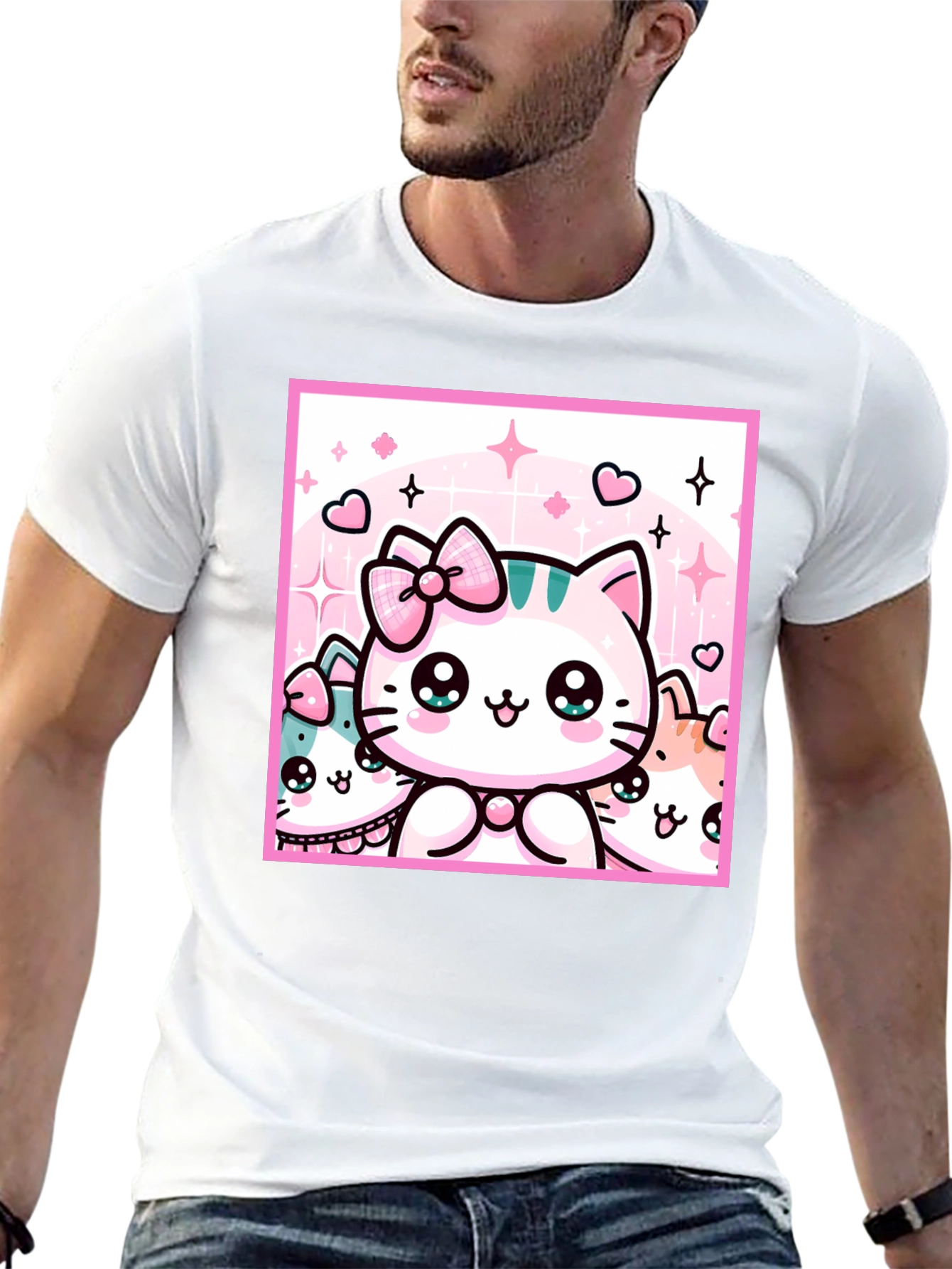 Cute Kawaii Kitten T-Shirt