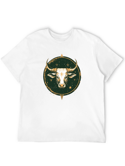 Taurus Zodiac Graphic Tee - Stylish Black T-Shirt