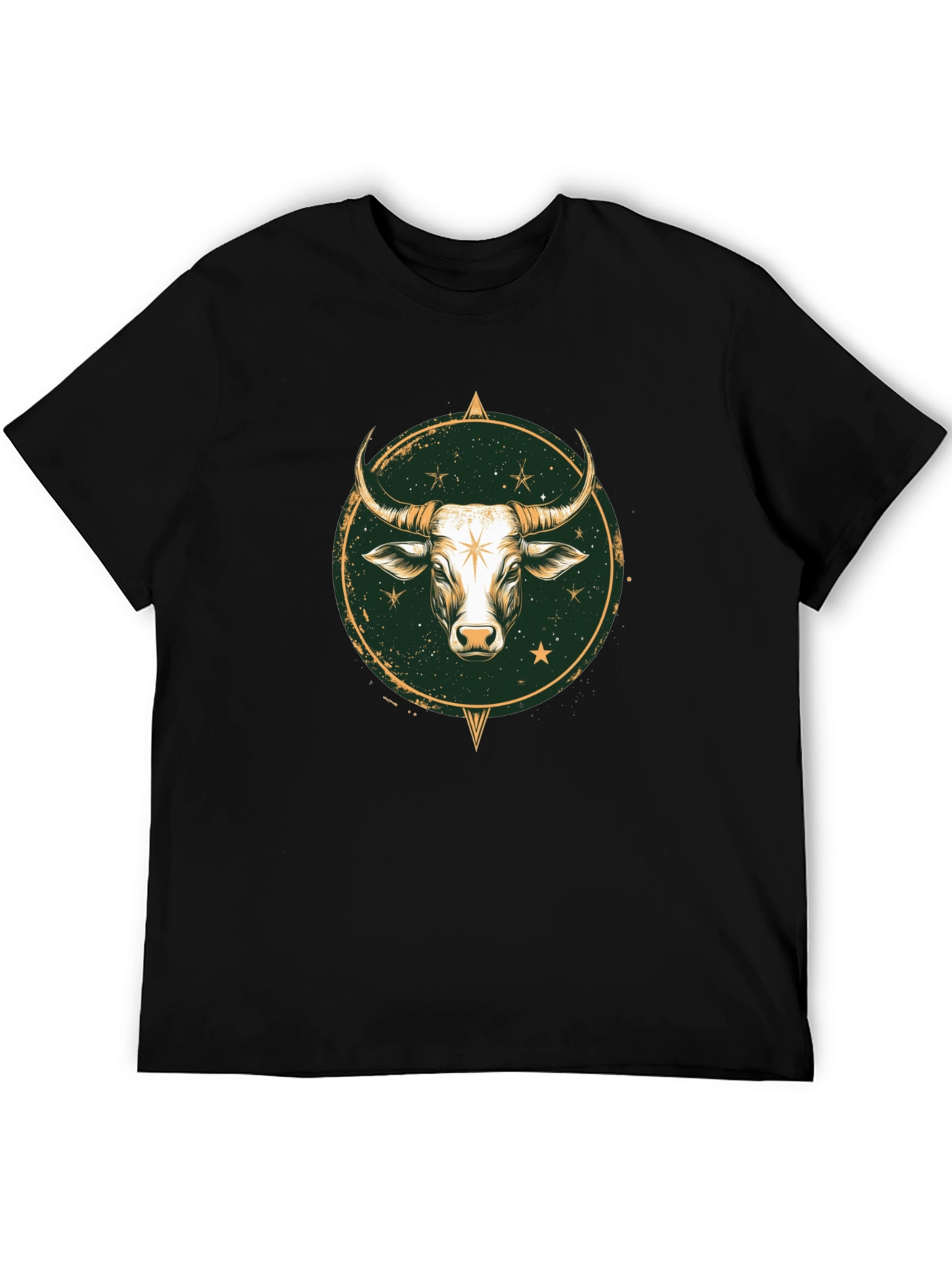 Taurus Zodiac Graphic Tee - Stylish Black T-Shirt