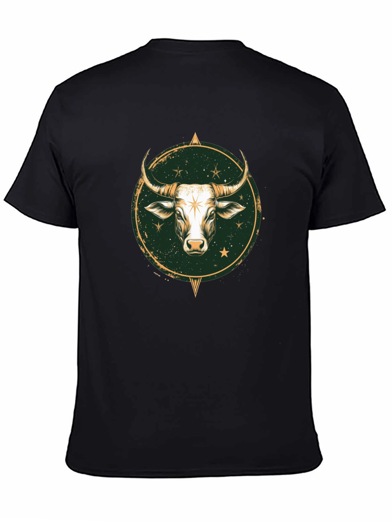 Taurus Zodiac Graphic Tee - Stylish Black T-Shirt