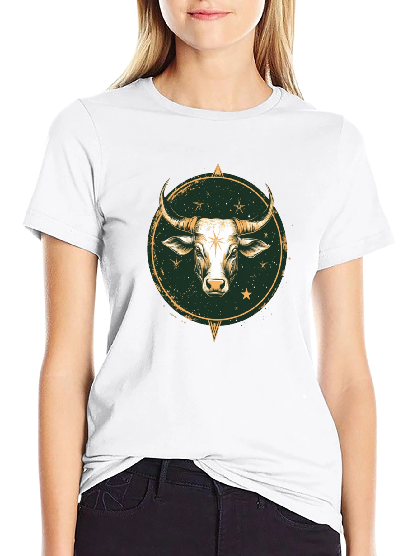 Taurus Zodiac Graphic Tee - Stylish Black T-Shirt