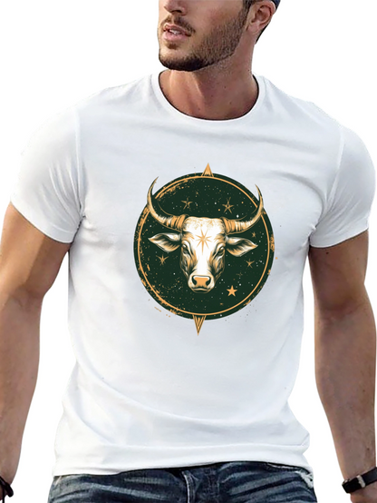 Taurus Zodiac Graphic Tee - Stylish Black T-Shirt