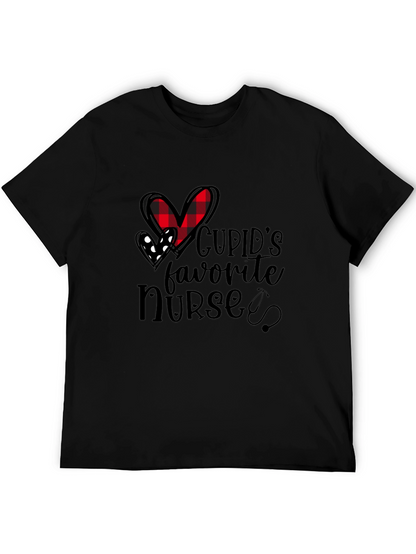 Cupids Favorite Nurse T-Shirt - Valentines Day Gift