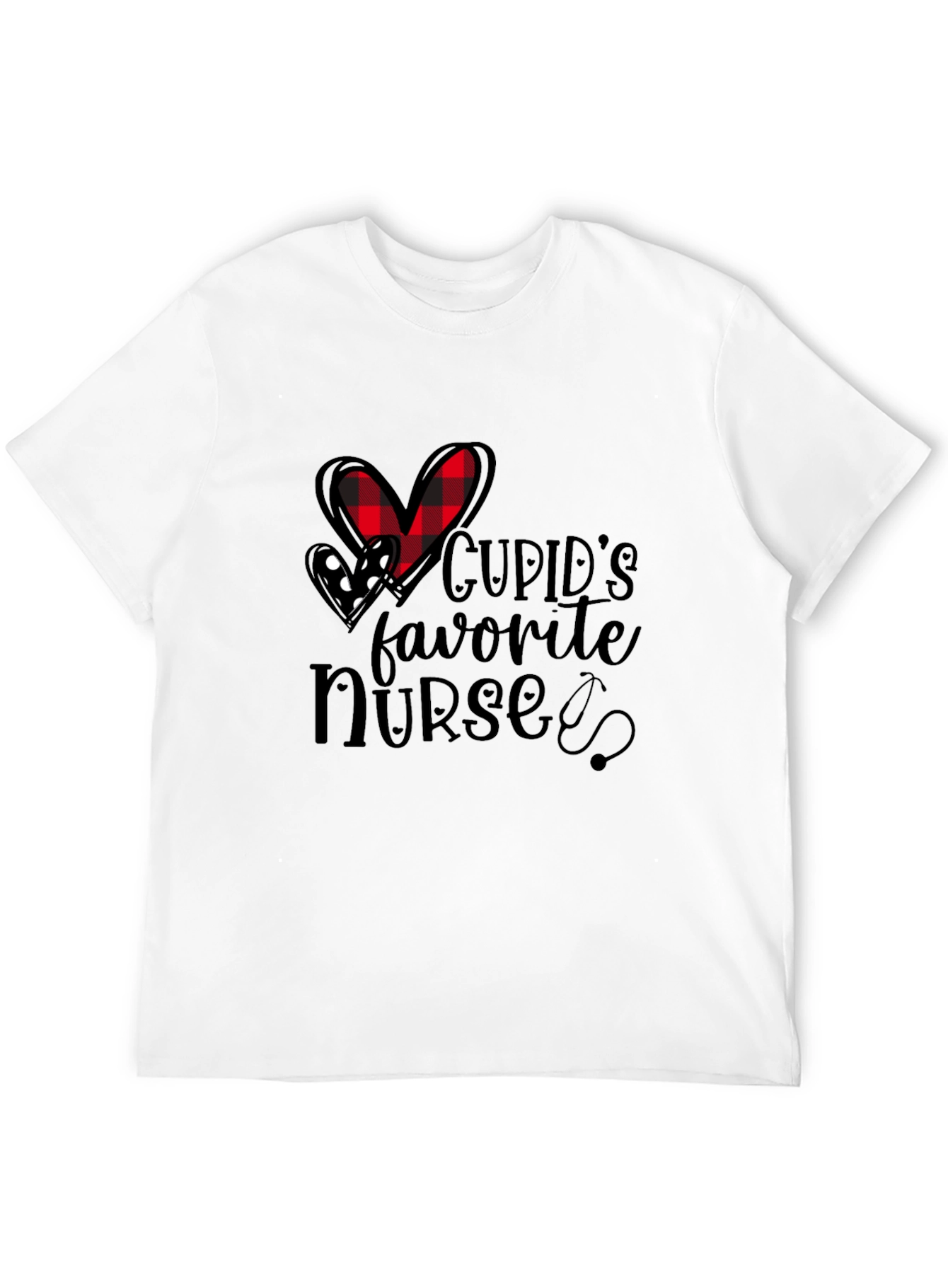 Cupids Favorite Nurse T-Shirt - Valentines Day Gift