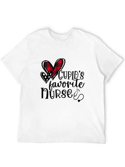 Cupids Favorite Nurse T-Shirt - Valentines Day Gift
