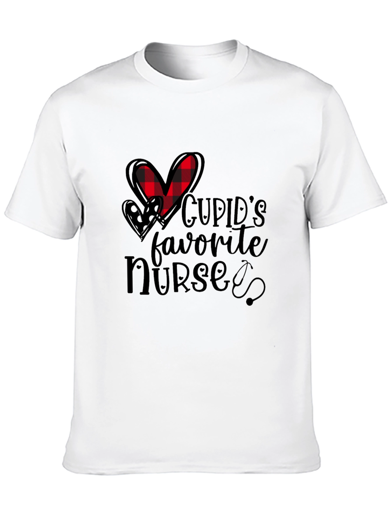 Cupids Favorite Nurse T-Shirt - Valentines Day Gift