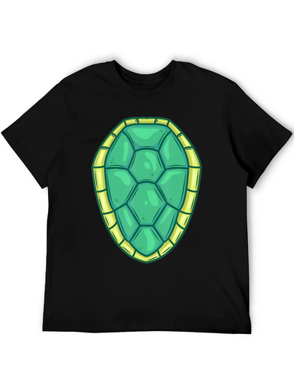 Turtle Shell Graphic Tee - Fun Costume T-Shirt