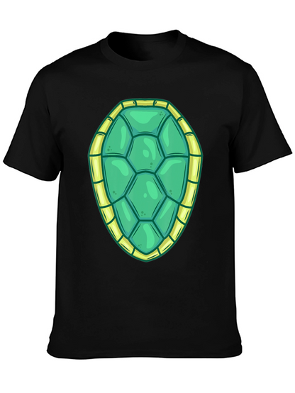 Turtle Shell Graphic Tee - Fun Costume T-Shirt