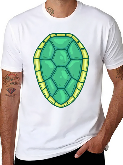 Turtle Shell Graphic Tee - Fun Costume T-Shirt