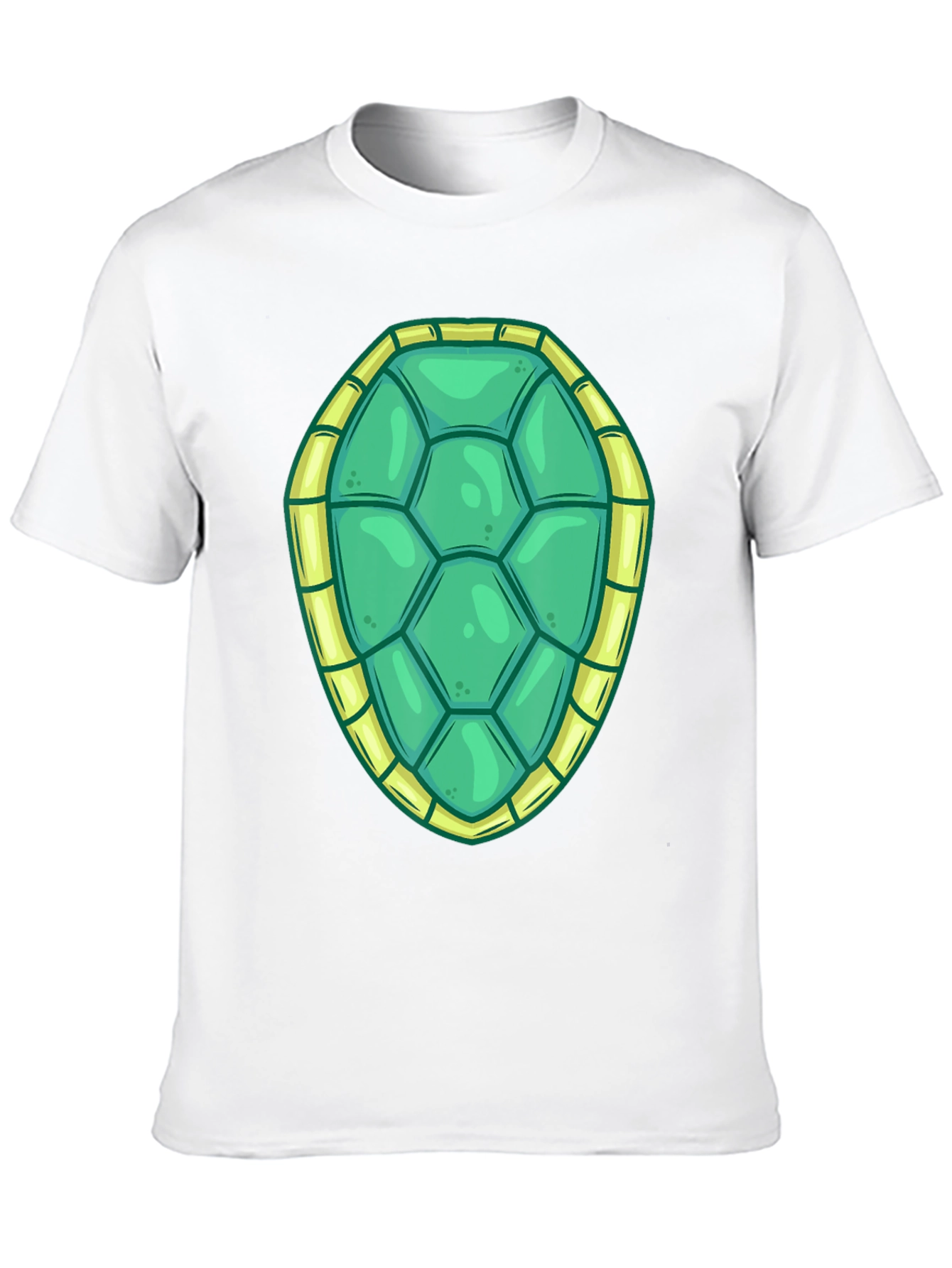 Turtle Shell Graphic Tee - Fun Costume T-Shirt