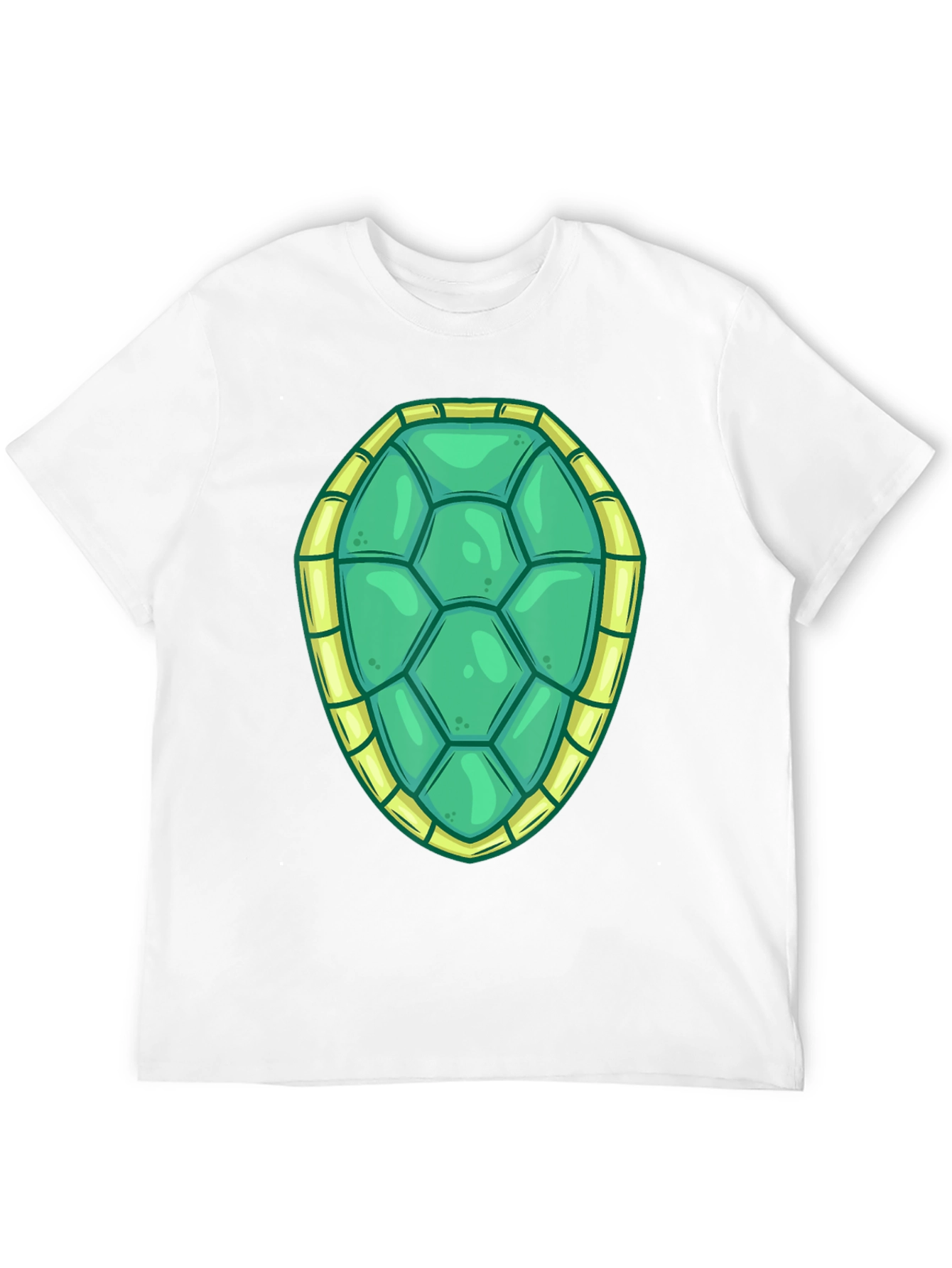 Turtle Shell Graphic Tee - Fun Costume T-Shirt