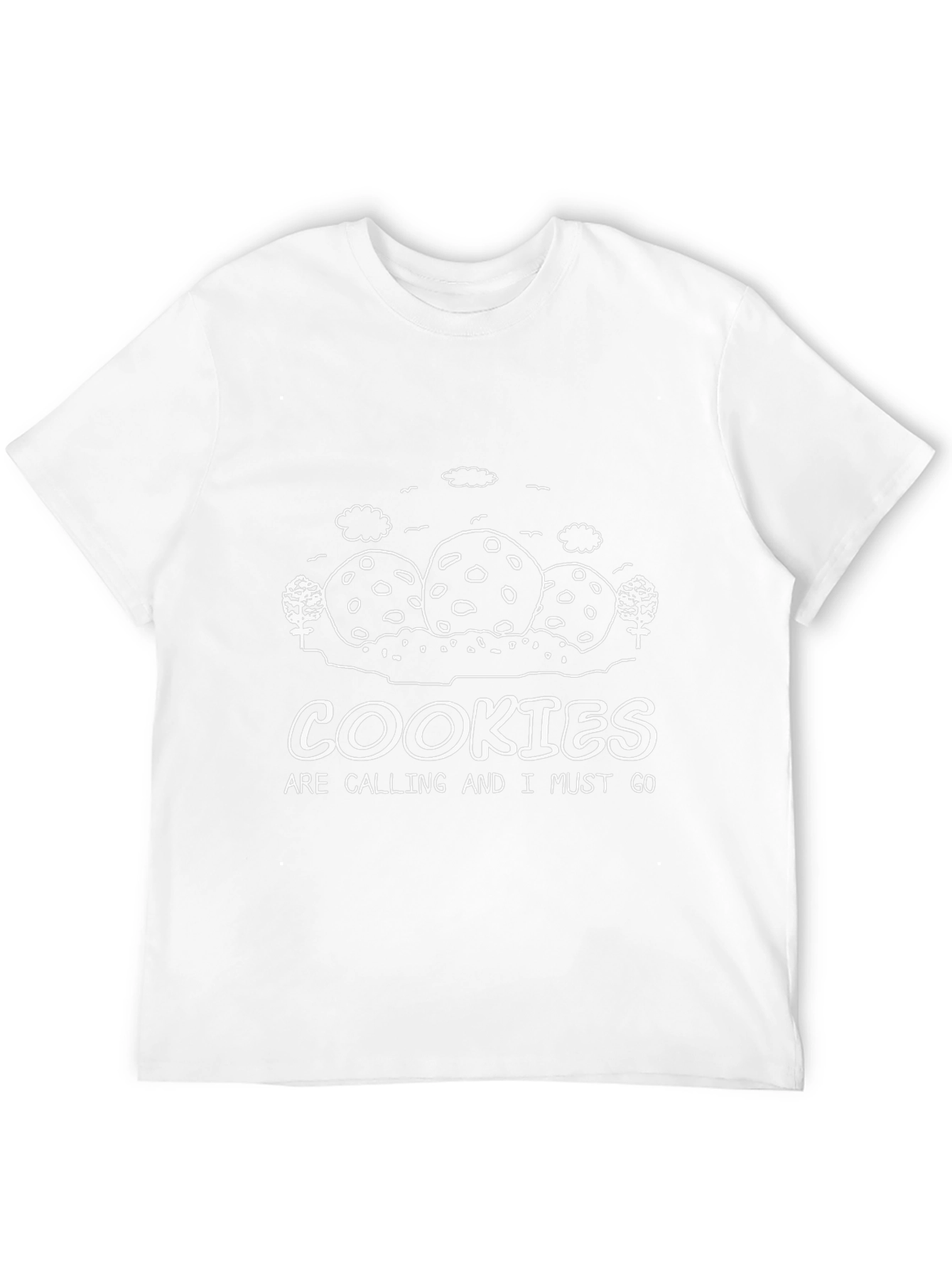 Cookies Are Calling T-Shirt Black Tee