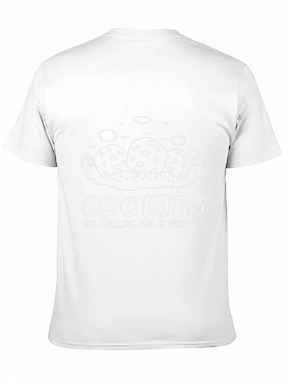 Cookies Are Calling T-Shirt Black Tee