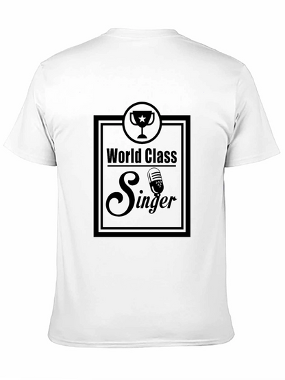 World Class Singer Black T-Shirt