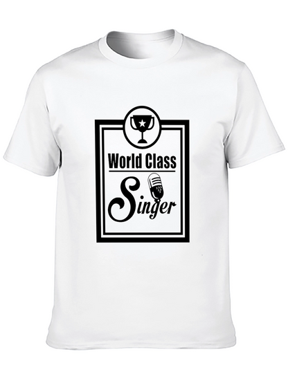 World Class Singer Black T-Shirt