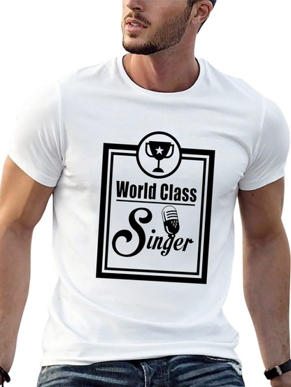 World Class Singer Black T-Shirt