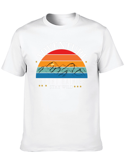 Mount Rainier Adventure Tee - Stay Wild!