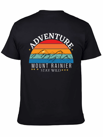 Mount Rainier Adventure Tee - Stay Wild!