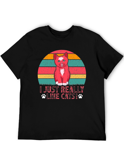 I Just Really Like Cats T-Shirt