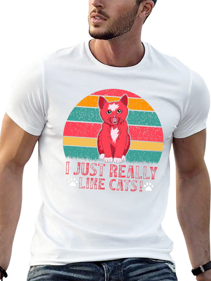 I Just Really Like Cats T-Shirt