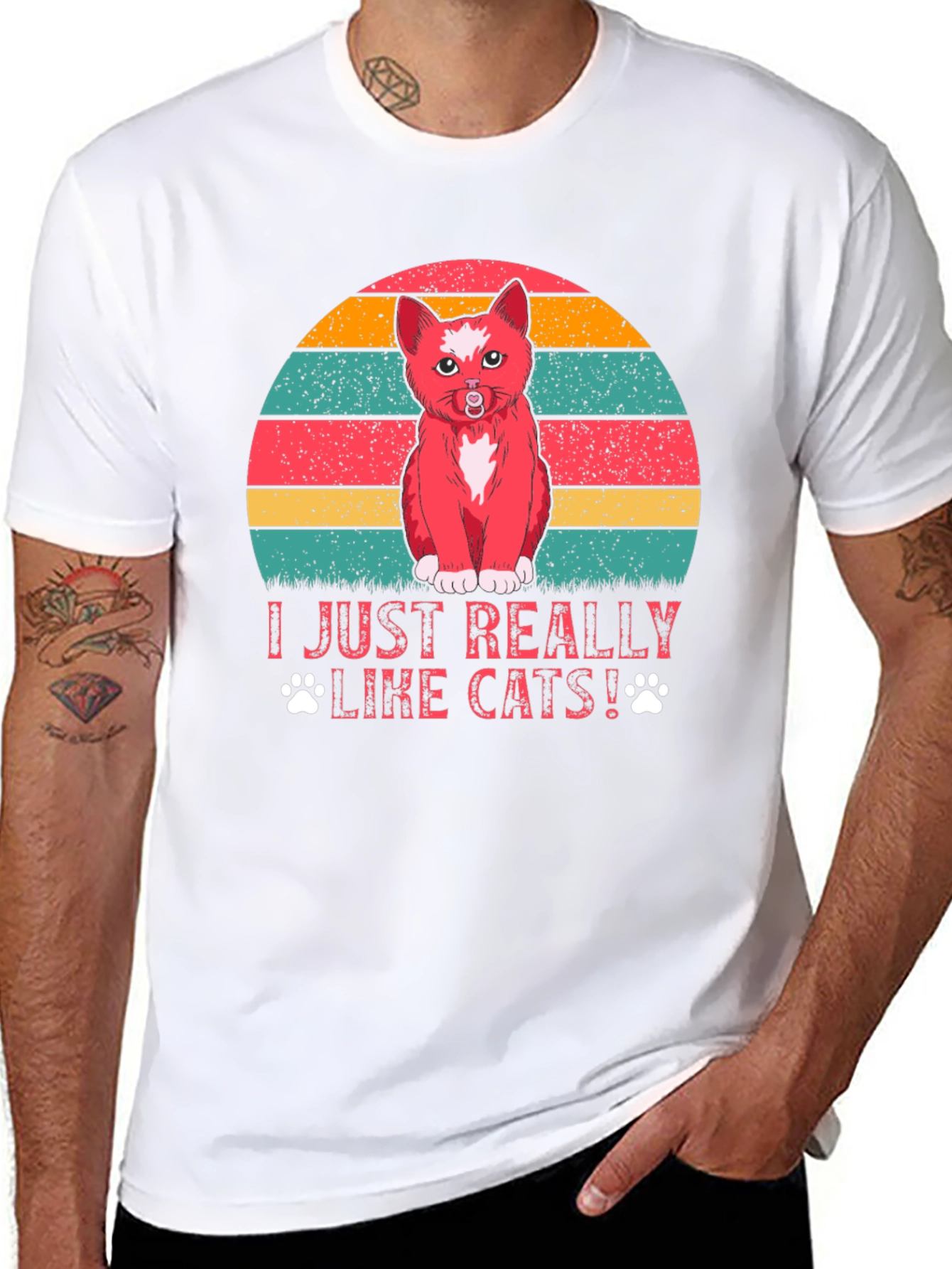 I Just Really Like Cats T-Shirt
