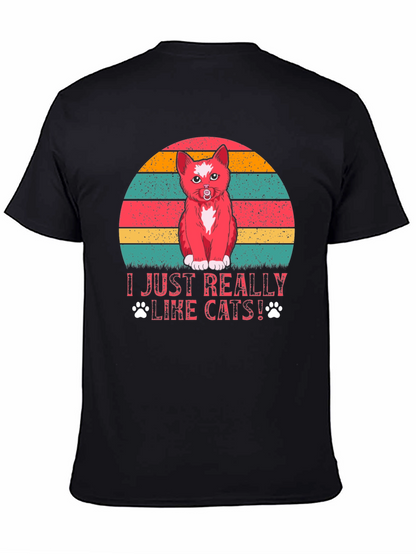 I Just Really Like Cats T-Shirt