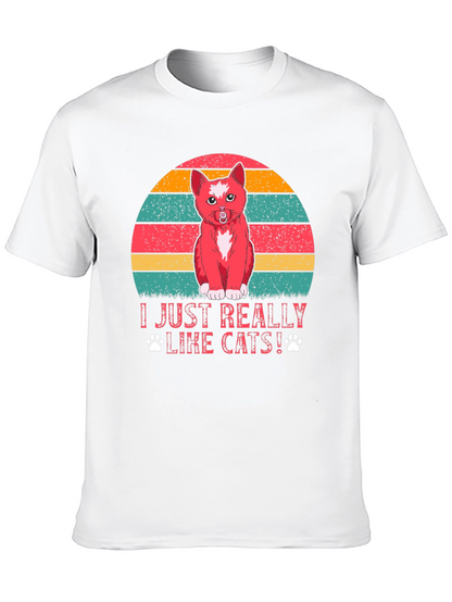 I Just Really Like Cats T-Shirt