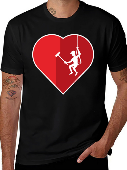 Heart Window Washer Graphic Tee