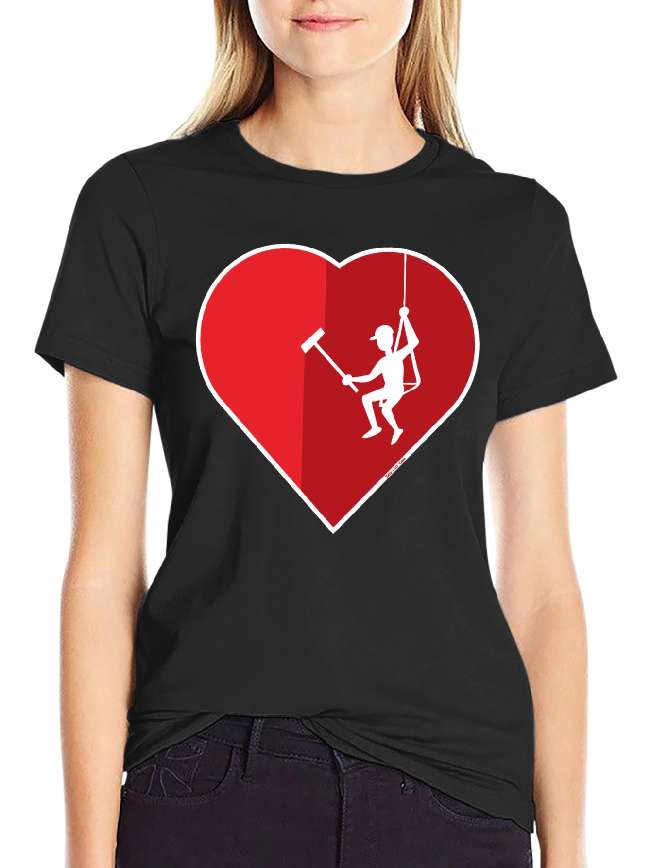 Heart Window Washer Graphic Tee