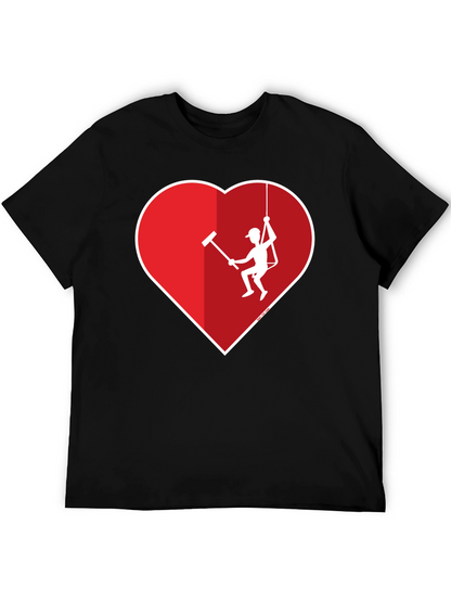 Heart Window Washer Graphic Tee