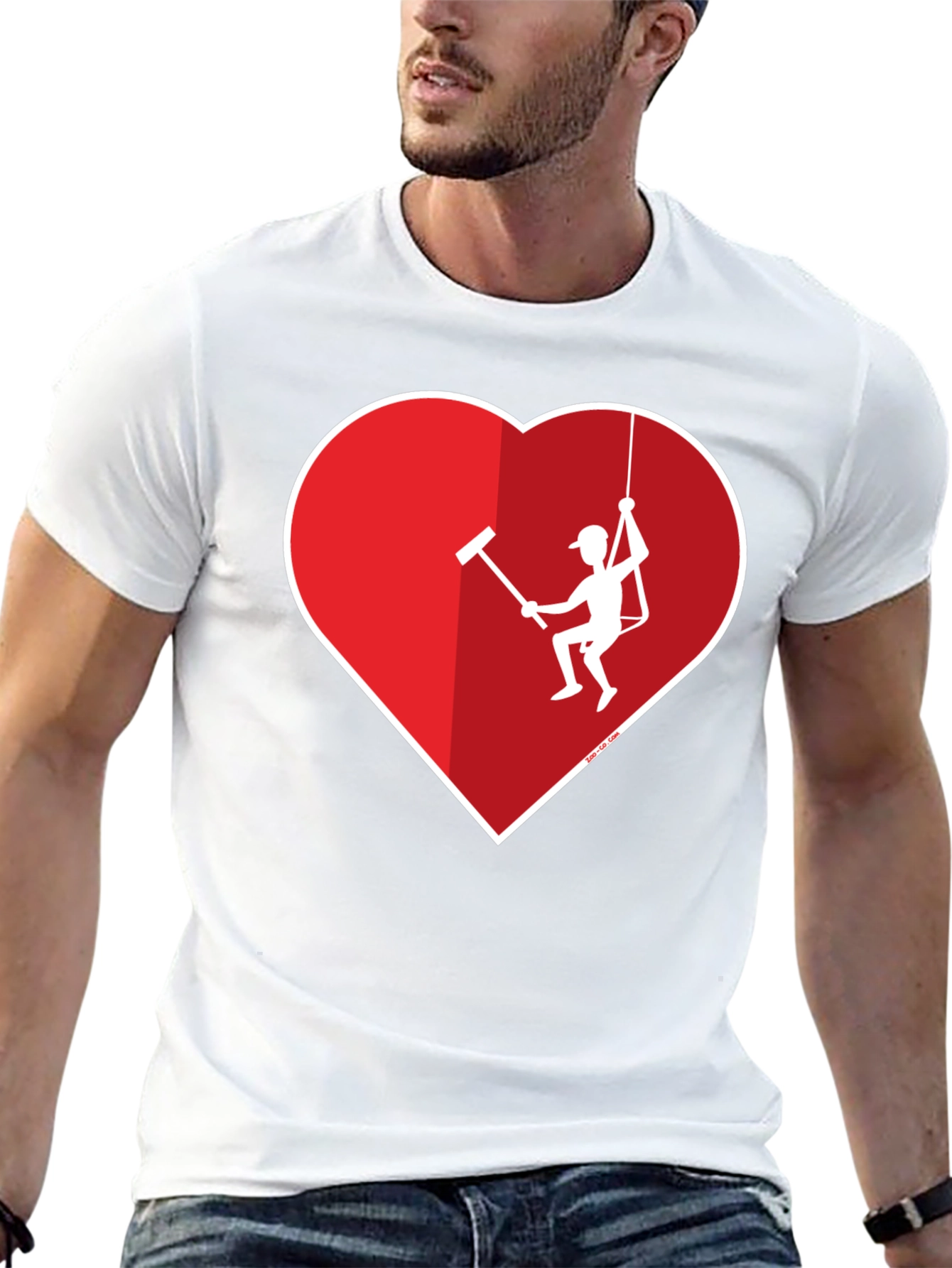 Heart Window Washer Graphic Tee