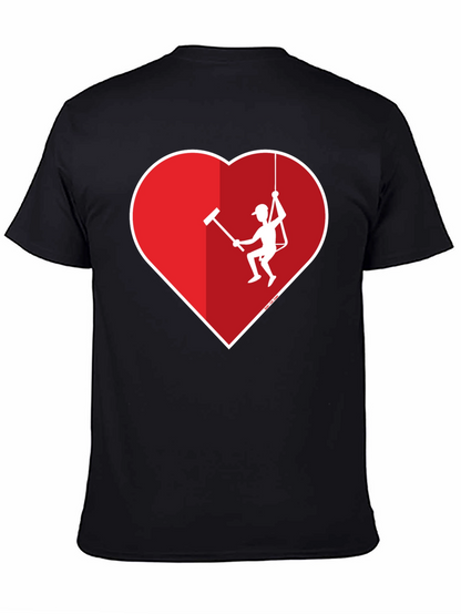Heart Window Washer Graphic Tee