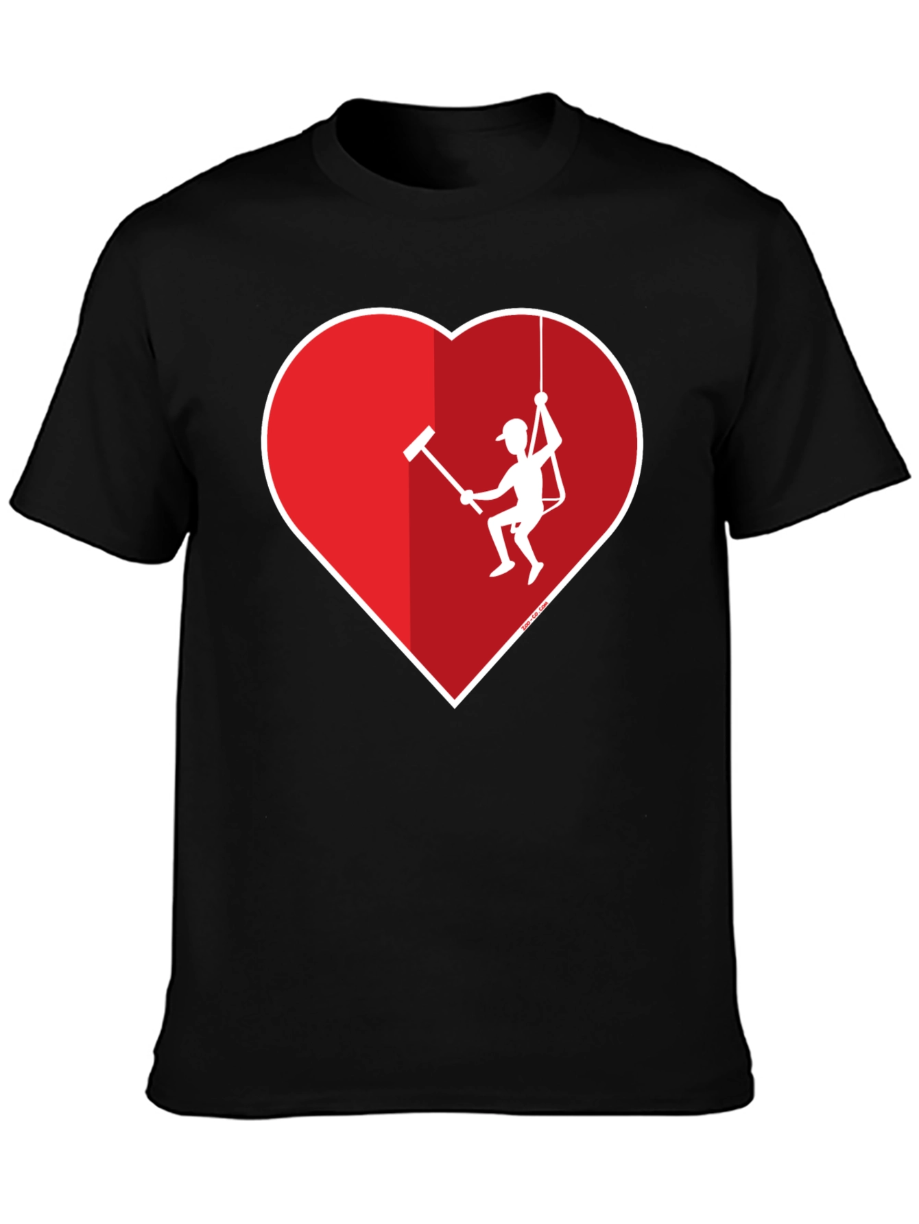Heart Window Washer Graphic Tee