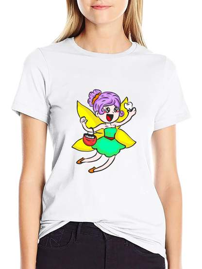 Tooth Fairy Graphic Tee - Black