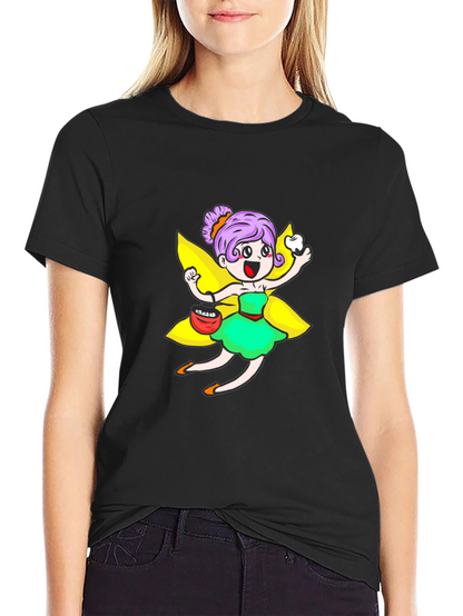 Tooth Fairy Graphic Tee - Black