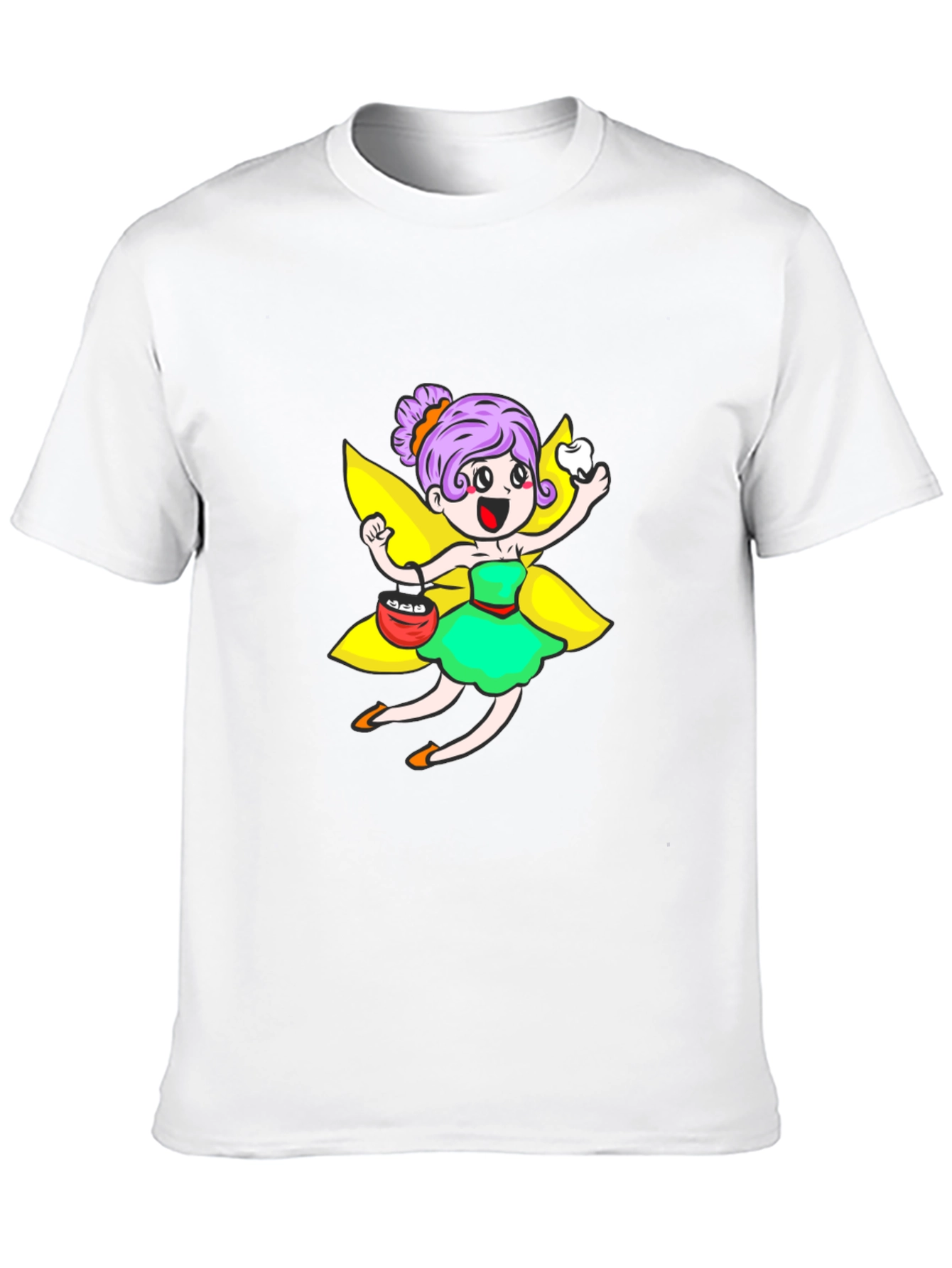 Tooth Fairy Graphic Tee - Black