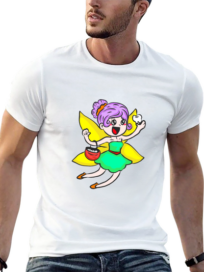 Tooth Fairy Graphic Tee - Black