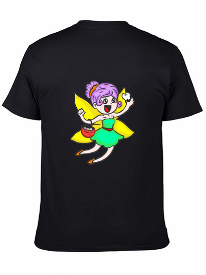 Tooth Fairy Graphic Tee - Black