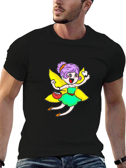 Tooth Fairy Graphic Tee - Black
