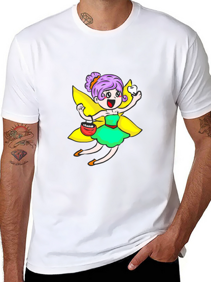 Tooth Fairy Graphic Tee - Black