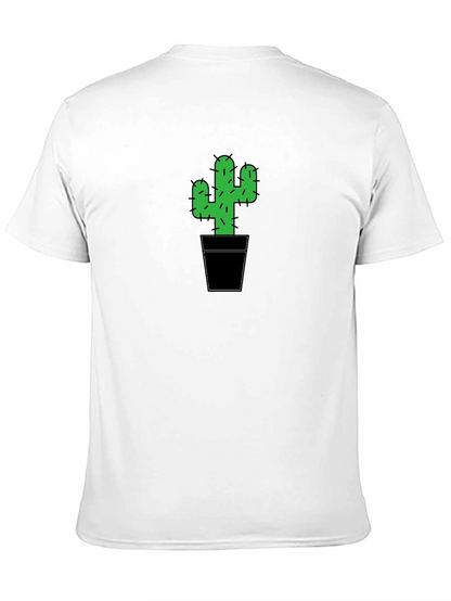 Cactus Graphic Tee - Cool & Trendy Black T-Shirt
