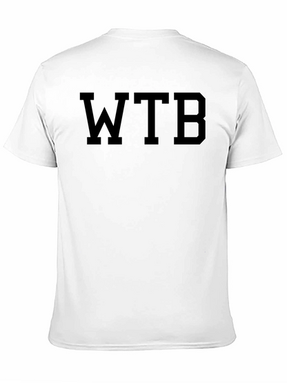 WTB Bold Black Tee - Mens Fashion