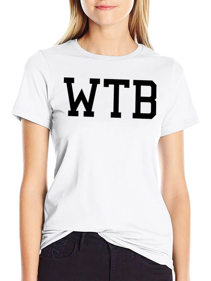WTB Bold Black Tee - Mens Fashion