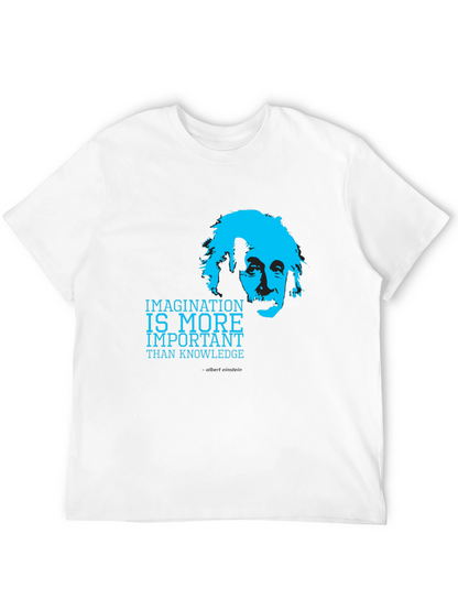 Einstein Imagination T-Shirt - Knowledge is Important