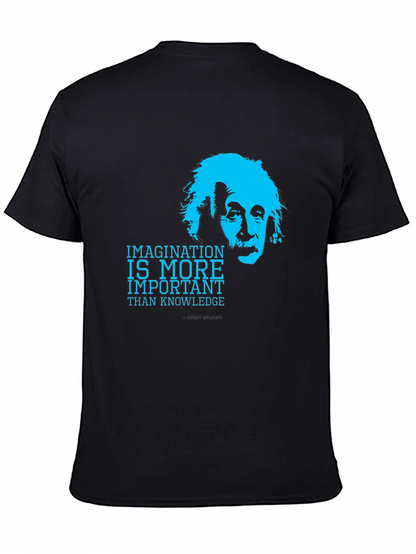 Einstein Imagination T-Shirt - Knowledge is Important