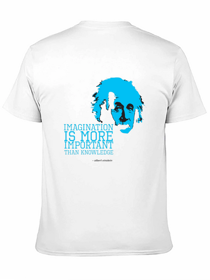 Einstein Imagination T-Shirt - Knowledge is Important