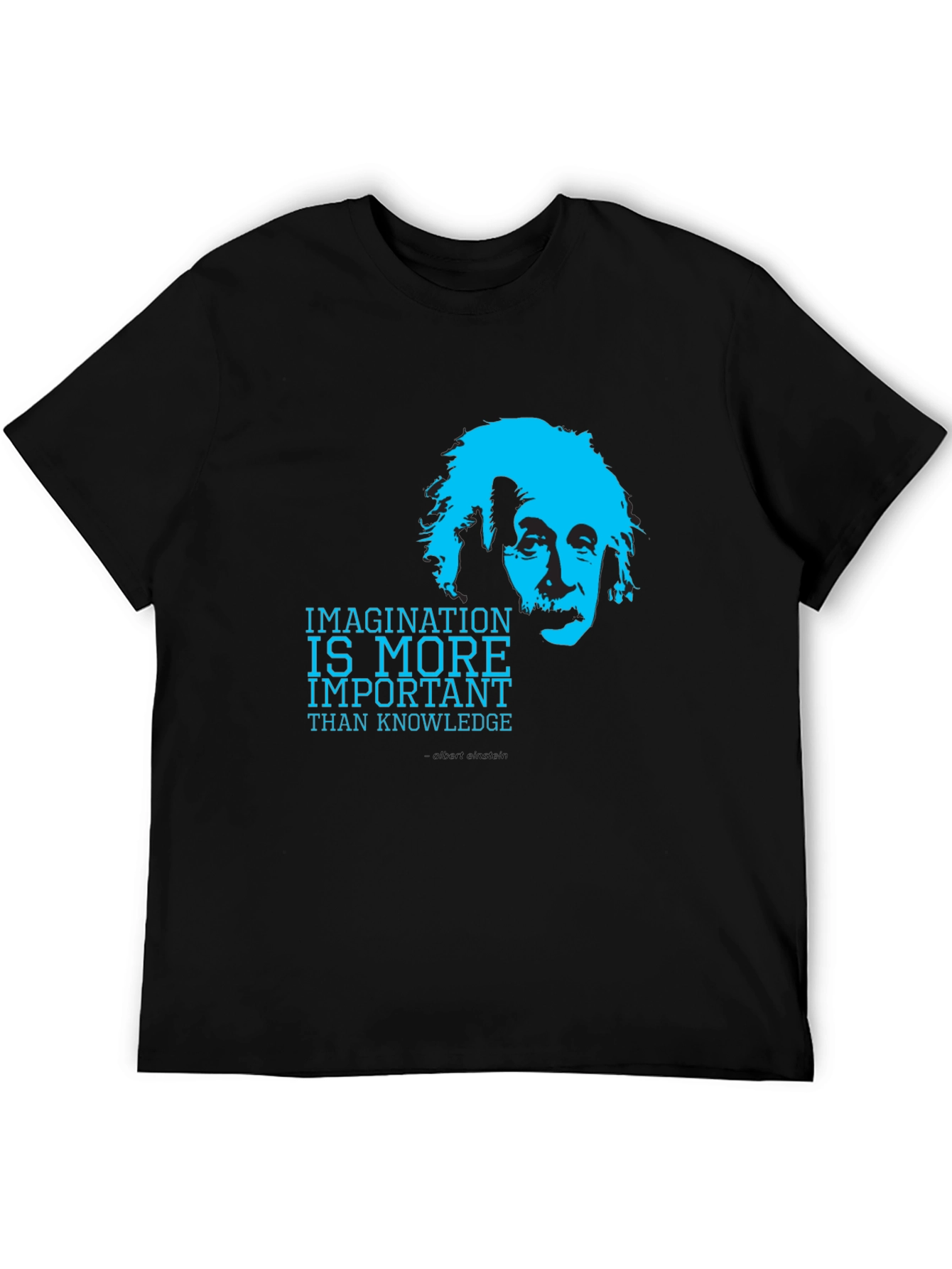 Einstein Imagination T-Shirt - Knowledge is Important